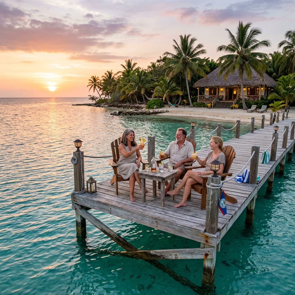 Expatriates enjoying the Caribbean lifestyle